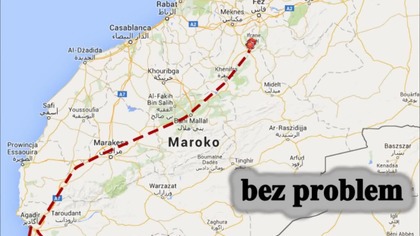 Autostopem po Maroku
