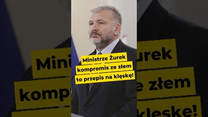 Ministrze Żurek kompromis ze złem to przepis na klęskę! #pis #polityka