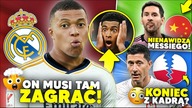 dzieje się...  Kylian Mbappe o KROK od REALU MADRYT! Lewy ODEJDZIE z POLSKI?! NIENAWIDZĄ Messiego!
