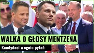 Przed nami konfrontacja Mentzena z Nawrockim i Trzaskowskim.  Walka o głosy Konfederacji | Gazeta.pl
