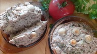 Pieczeń z mięsa mielonego z pieczarkami