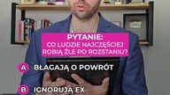Co ludzie najczęściej robią źle po rozstaniu?