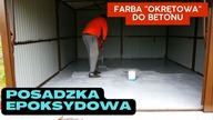 Posadzka Epoksydowa Okrętowa w Garażu.  Farba do betonu.  Na Działce! odc. 89 #MajsterAmator