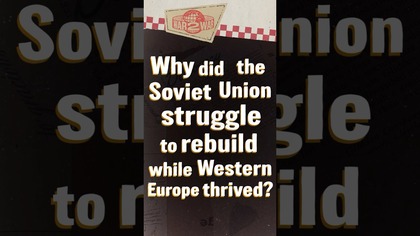 Why Did the Soviet Union Struggle While Western Europe Recovered? #W2W #shorts