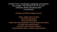 Islam religia, kt&oacute;ra ma sens: Mahomet samob&oacute;jca, anioł dusi Mahometa, islamskie dzieci