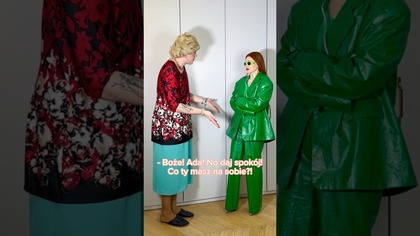 Która wersja lepsza? Sukienka czy garnitur? #adafijał #mateuszglen #styl #moda #tajednaciotka
