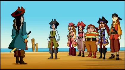 Potwory i piraci S01E01 Akademia sztuki pirackiej