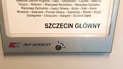 IC 1808 Podlasiak - Suwałki - Szczecin Główny i przesiadka w Stargardzie na PR Świnoujście -Koszalin