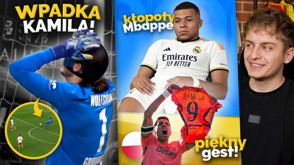 Fatalny BŁĄD Grabary! Mbappe wciąż ma problem i NIE MOŻE GRAĆ! Bednarek zadedykował gola