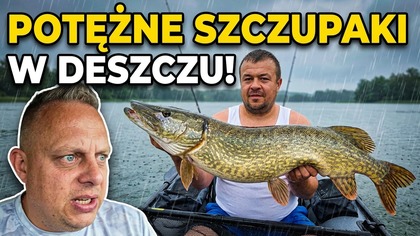 Szczupaki w deszczu czyli wędkarskie wczasy u @blazej727