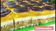 Cytrynowiec - Ciasto BEZ PIECZENIA