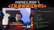 DROPIMY ITEMKI - Minecraft Dungeons LIVE (PL) Howling Peaks (DLC) #15