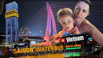 SAIGON WATERBUS BACH DANG! WIETNAM HO CHI MINH