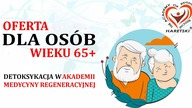 Oferta Dla Osób Wieku 65+ Seniorów Detoksykacja dla Zdrwoia w Akademii Medycyny Regeneracyjnej.