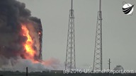 Wybuch rakiety Falcon 9