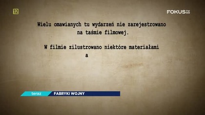 Fabryki wojnyi 3 (odc 1)