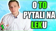 Trzy Szybkie pytania z LEKu - odcinek 10