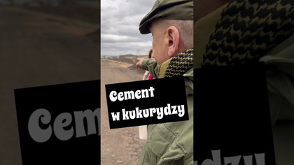 CEMENT W KUKURYDZY Z UKRAINY? #ProtestRolników #Ukraina #Granica