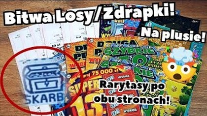 Zdrapki VS Losy!  Co za BITWA!  Wpadły rarytasy! Jest zwycięzca! 