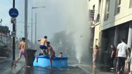 Darmowy basen w środku miasta