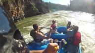 Niecodzienny widok podczas spływu kajakowego