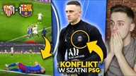 DYMY! Rzucił piłką w Jordi Albę i WYLECIAŁ z boiska...  SZOK! Marcin Bułka zamieszany w SPIĘCIE w PSG