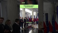 Dziwne ślubowanie sędziów TK.  Ale nie ma prezydenta! #shorts