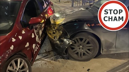 Wypadek w Łodzi - bez OC, bez prawa jazdy i ucieczka #2088 Wasze Filmy