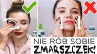 Jakie RUCHY wykonywać podczas DEMAKIJAŻU i PIELĘGNACJI, żeby nie powodować ZMARSZCZEK?
