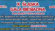 X JUBILEUSZOWA ŚLĄSKA GALA BIESIADNA