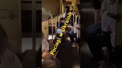 Ukraiński pociąg to coś co trzeba przeżyć:) #autostop #podróże #travelvlog #ukraine #warzone