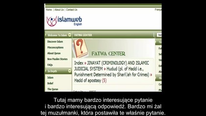 Bank fatw - muzułmanka ma wątpliwości i chce opuścić islam