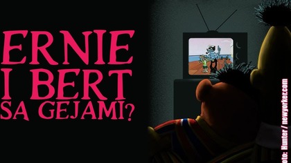 Bert i Ernie z Ulicy Sezamkowej są parą?