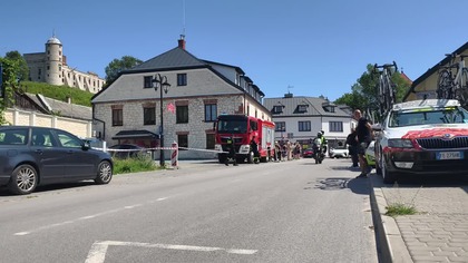 Start 3 etapu 4.  Tour de Pologne Women w Janowcu