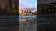 Benidorm  light on