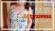 ALIEXPRESS PLUS SIZE HAUL  MIERZYMY