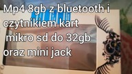 Mp4 8gb z bluetooth
