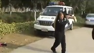 Policjanci ratują chłopca-topielca