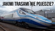 Pytanie o Pendolino: Na których trasach pociąg nie pojedzie?
