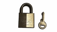 Kłódka Abus 84/40.  Wbrew pozorom nie taka trywialna do otworzenia bez klucza.  #Lockpicking