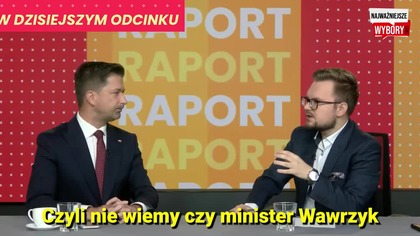 NIE ma AFERY WIZOWEJ Tułajew NIE ZNAMY powodu DYMISJI Wawrzyka