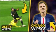to mogło skończyć się ŹLE...  BRUTALNY ATAK na nogi Messiego! Milik na celowniku PSG!
