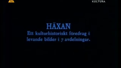 Häxan 1922