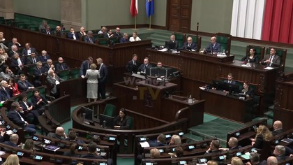 BURZA W SEJMIE NA POCZĄTKU OBRAD! ŻĄDAMY WOTUM NIEUFNOŚCI DLA HENNIG-KLOSKI!