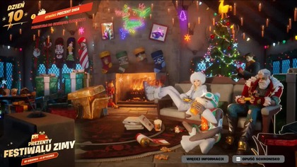 9/14 Opening day from Fortnites winter festival 2025 #winter #fortnite #shorts