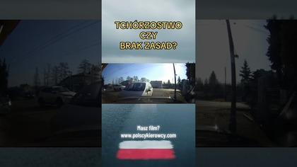 Stuknął auto i uciekł.  Tchórzostwo czy brak zasad?  #kolizja #ucieczka #droga #polscykierowcy