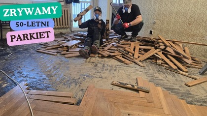Zrywamy 50-letni parkiet