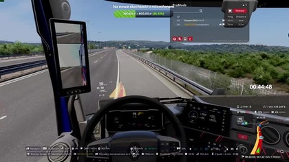 6Biegowa Skrzynia? Test Maksymalnego Przyspieszenia| #44 | ETS2  ProMods Adventure Tour | LiVE