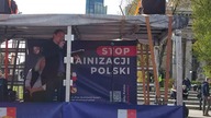 Agnieszka Pawlik-Regulska na marszu #stopukrainizacjipolski