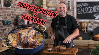 Pieczeń z karkówki szprycowana rosołem / Oddaszfartucha